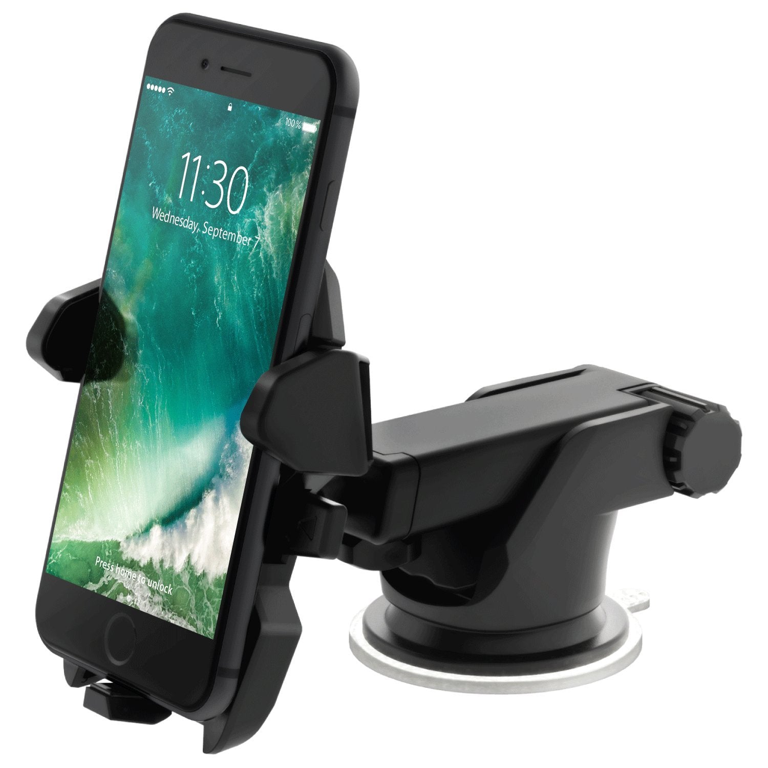 Car Dashboard Phone Holder with Sticky Gel Stand