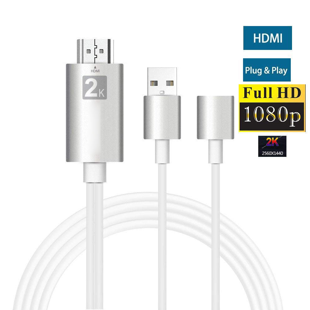 HDMI TV Or Monitor Cable For Smartphones & Tablets