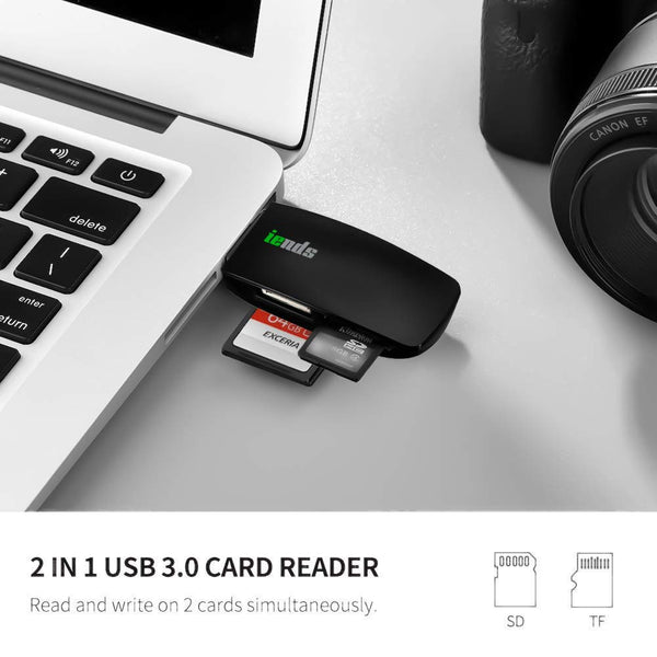 USB 3.0 Multi Memory Card Reader Writer Adapter for Micro SD TF MD CF Card