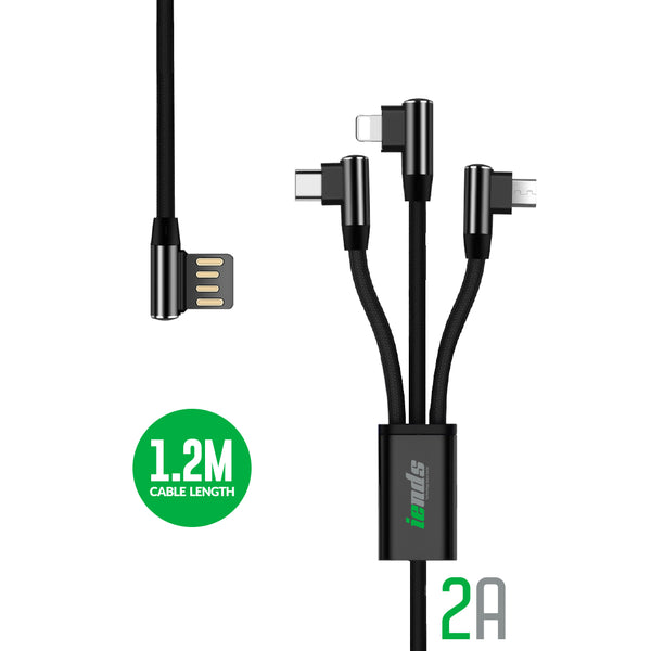 3in1 L Shape Cable