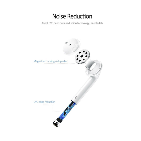 Mono Bluetooth Earphone with Charging Case