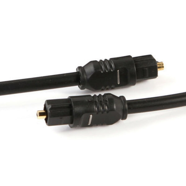 Fiber Optic Cable 2M Digital Optical Audio Lead Gold Plated for Speakers